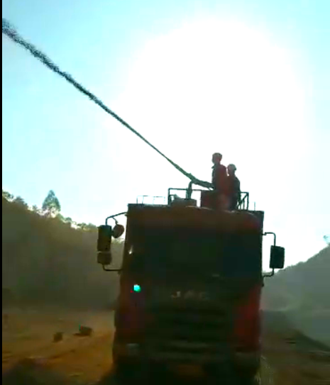 華潤風(fēng)電葉縣項目邊道邊坡綠化施工